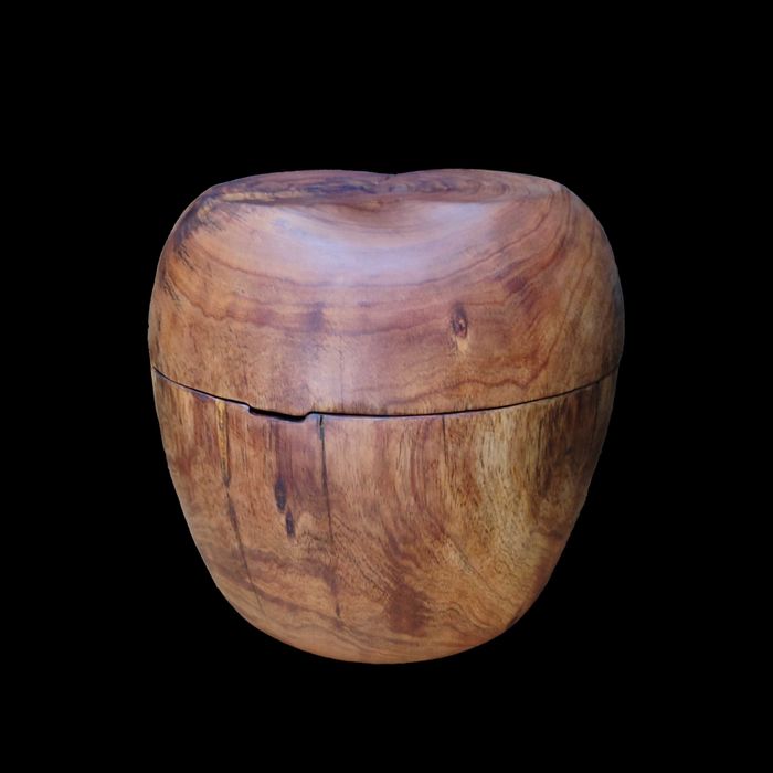 Caixa/Gamela - Escultura (madeira de acácia)