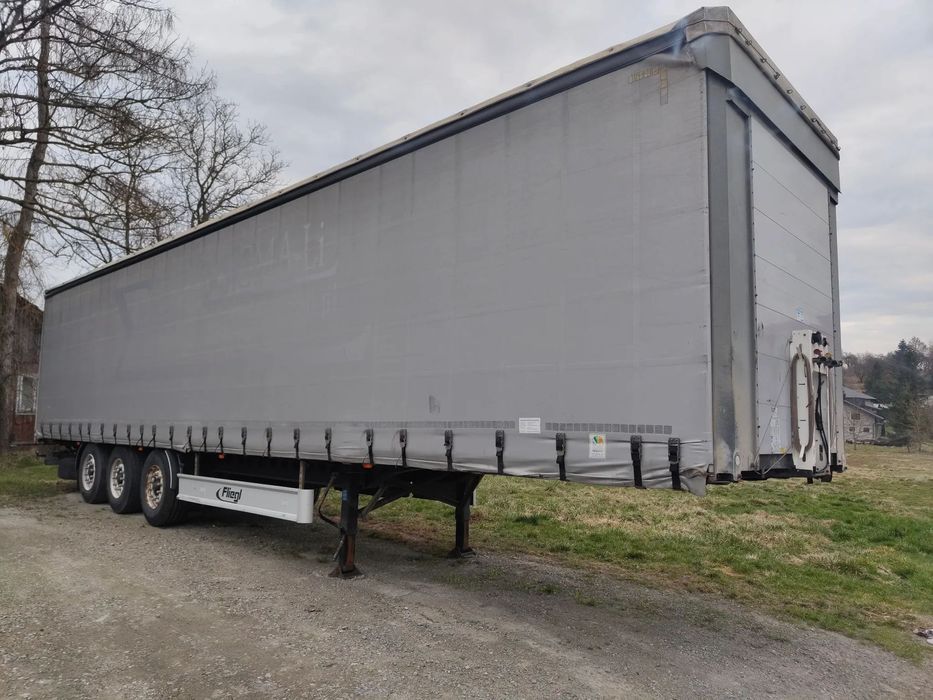 Fliegl SDS MULDA  Fliegl SDS mulda standard, osie BPW, waga 6300