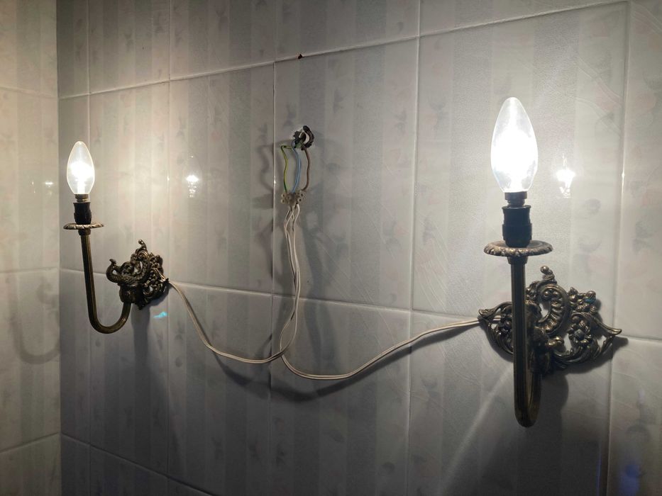 Conjunto de candeeiros para quartos ou sala