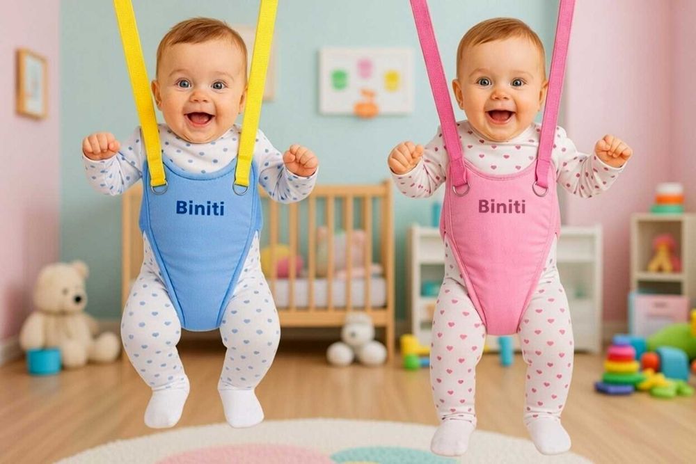 Дитячі стрибунці 3 в 1 Biniti від виробника, гойдалка - ходунки