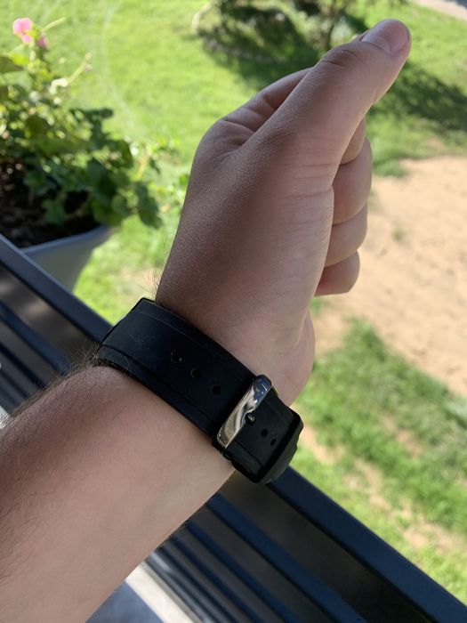 Powystawowy Zegarek Guess W1048G2 Carbon/Red/Gumowy Pasek/Gw/Wys!