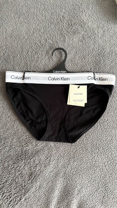 Calvin Klein Black Bikini Briefs Icon Cotton Modal