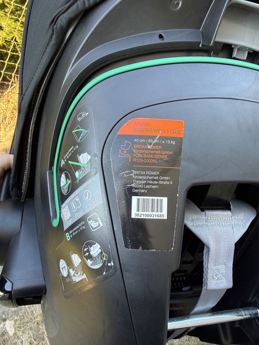 Britax roomer nosidlo 3 i size