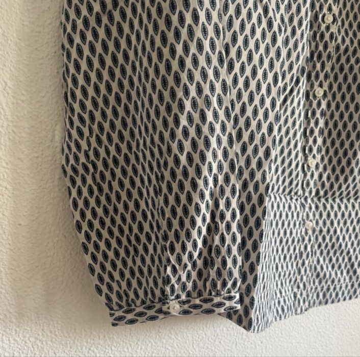 Camisa Padrão Geométrico Comma (Tamanho 42 / XL)