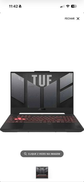 Garantia 3 anos Asus TUF Ryzen 7 7735HS, RTX 4060, 16GB RAM, 512GB SSD