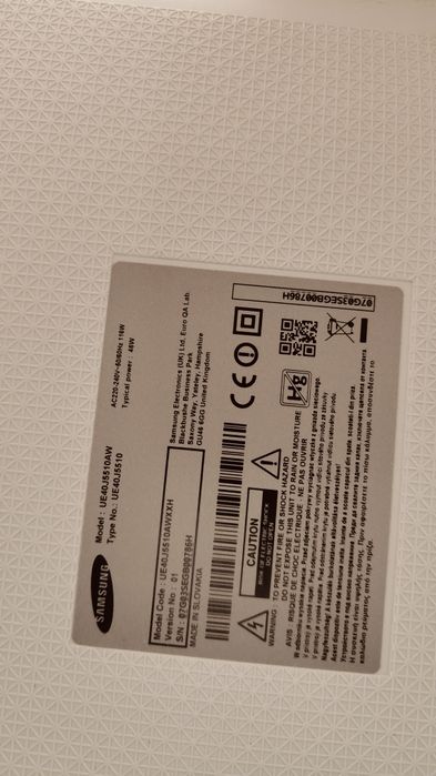 40 cali Samsung smart tv z Wi-Fi, YouTube, Netflix stan bdb