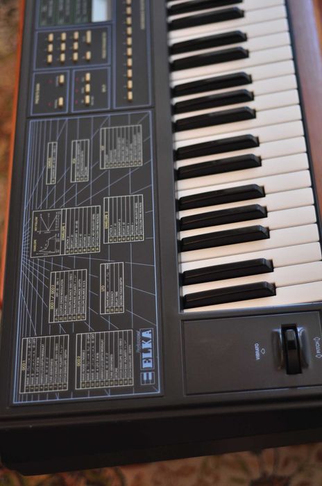 Sintetizador analógico polifónico Elka EK22 + Ram Card