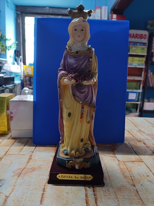 Lote de estatuetas de santos