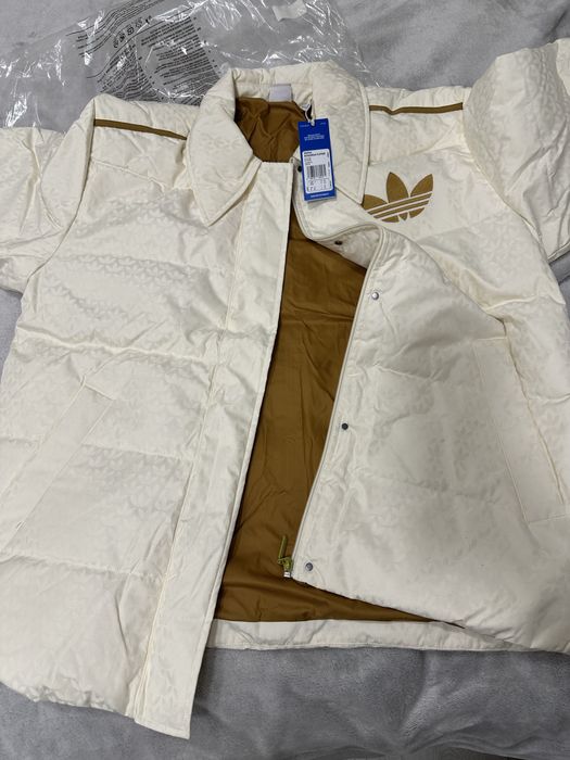 Пуховик adidas з монограмою, оригінал