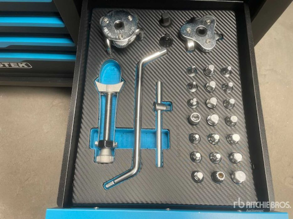 Carro Profissional de Ferramentas Welgtek com 12 Gavetas 450 peças