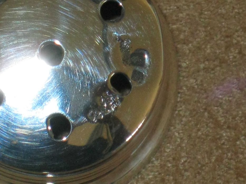 Saleiro Cristal e Prata Maciça de Lei 925``mil.