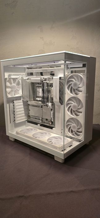 Zestaw White Aesthetic | Gigabyte X870 ICE | NZXT H9 Elite | G.Skill R