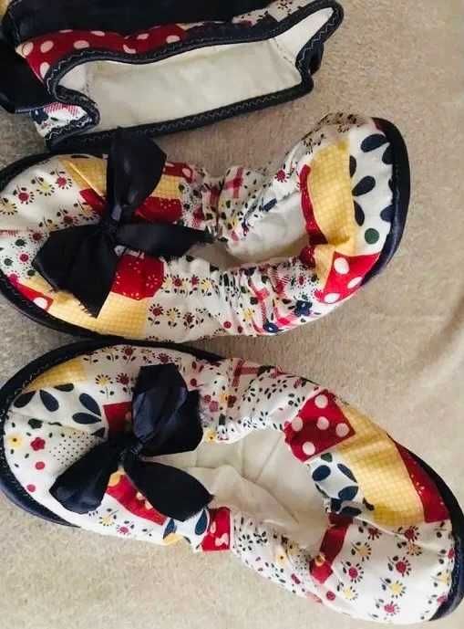 Pantufas com bolsa - Novas
