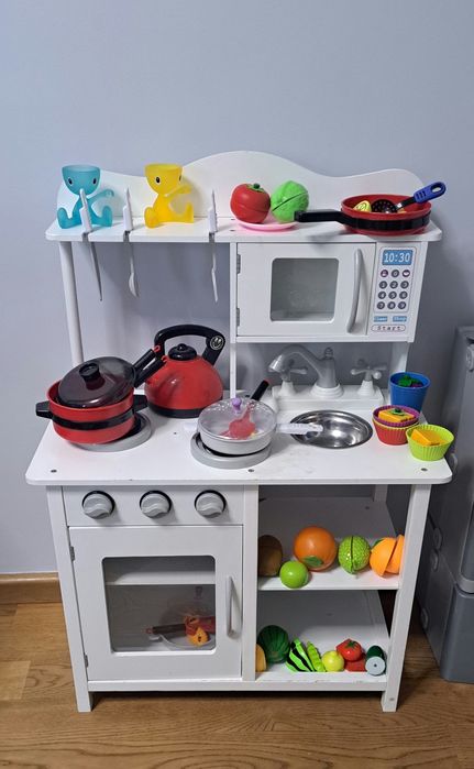 Kuchnia i interaktywna lodówka Little Tikes dla dziecka + akcesoria