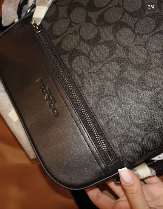 Чоловіча сумка месенджер Coach