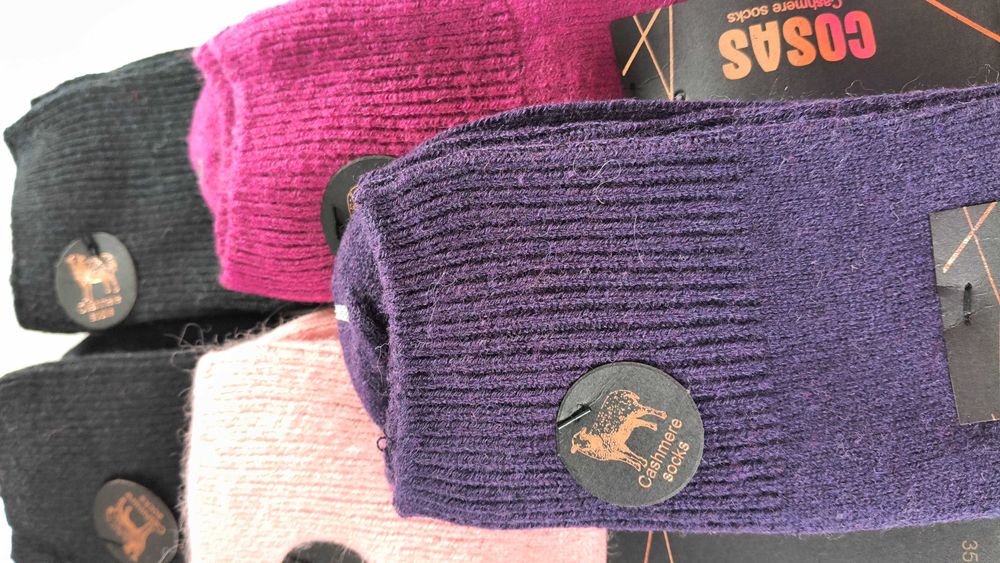 Skarpetki damskie wełna angora Cosas 35-38