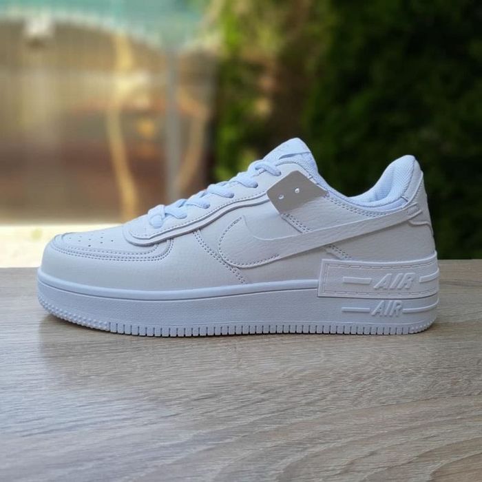 Nike Air Force 1 Shadow білі жіночі кросівки