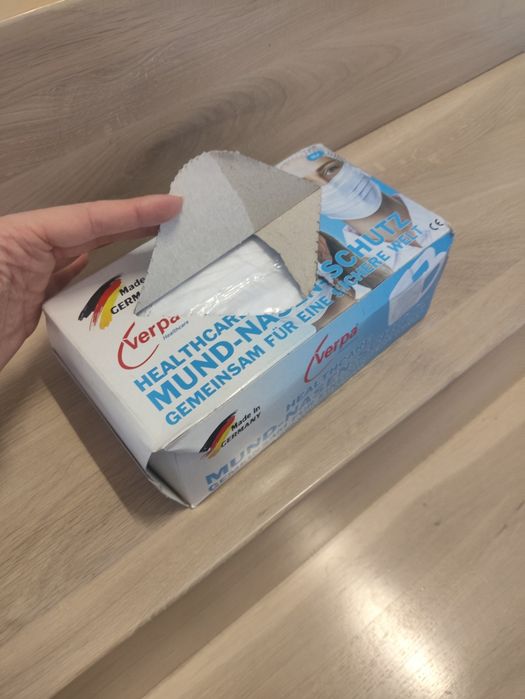 Maseczki medyczne jednorazowe verpa