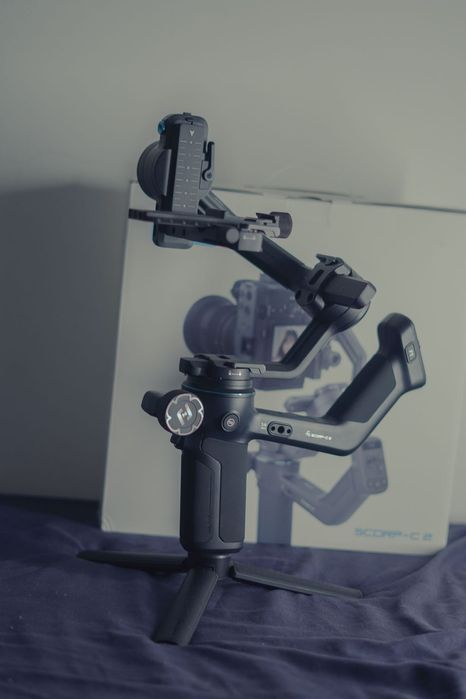 Gimbal FeiyuTech Scorp C2 – Como Novo – 2 Meses de Uso – Com Caixa