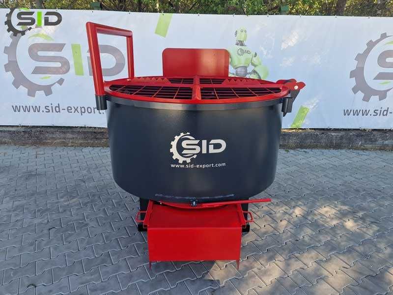 PROMOCJA! Mieszalnik do betonu bębnowy, betoniarka 1200 L WOM [MBB3] SID RATY 0%