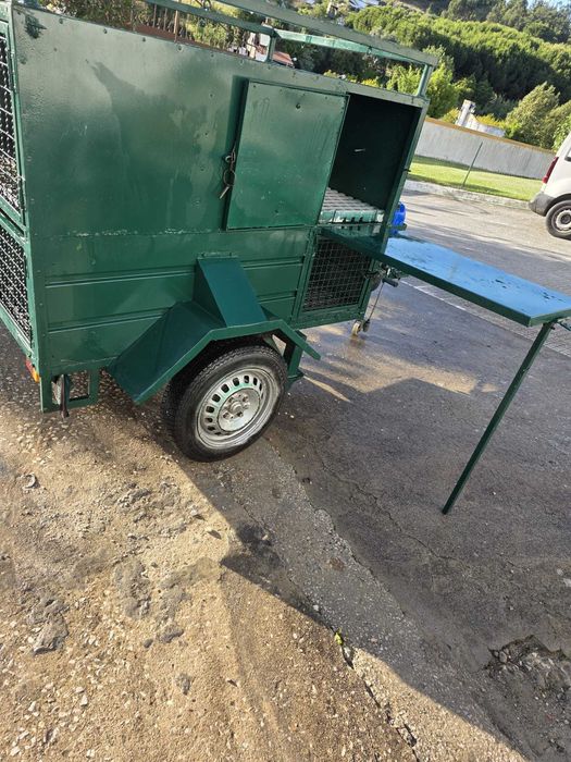 Roulote para Caça para transporte de cães