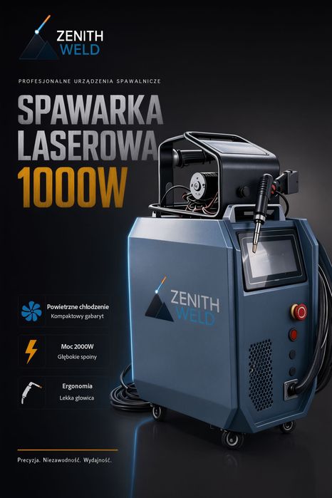 Zenith Weld AIR 1000W – Spawarka laserowa chłodzona powietrzem FV23%