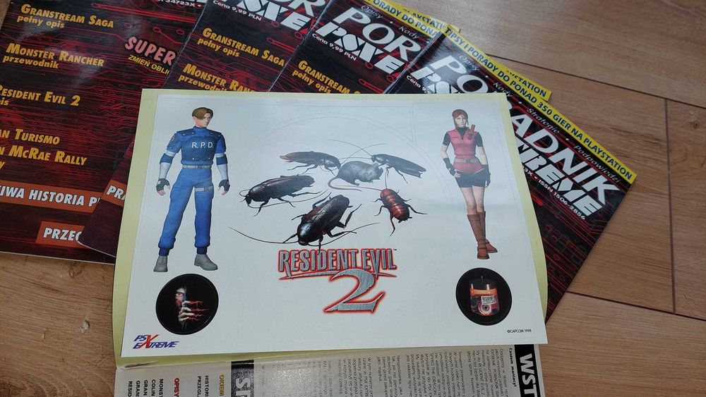 Poradnik PSX Extreme PlayStation 1 Tekken 3 Resident Evil Tombi