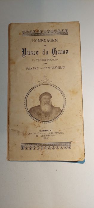Homenagem a Vasco da Gama e Programa das Festas do Centenario (1898)