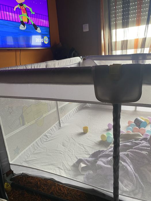 Pack parque de bebe + cadeira baloico