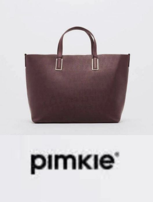 Нова велика сумка тоут шоппер шоколадного кольору французького бренду