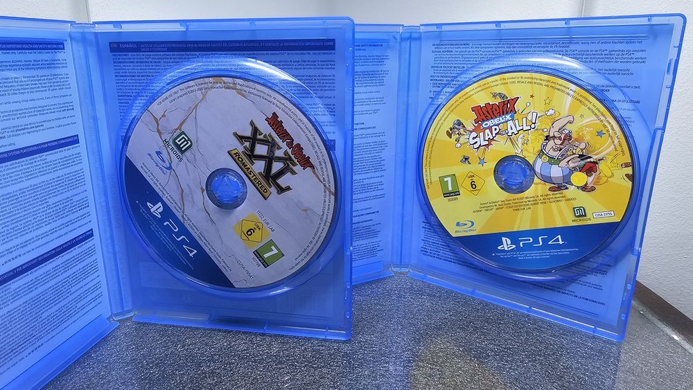 Pack 2X Asterix e Obelix Asterix & Obelix Slap Them All XXL Romastered  PS4 PS5 PlayStation 4 5