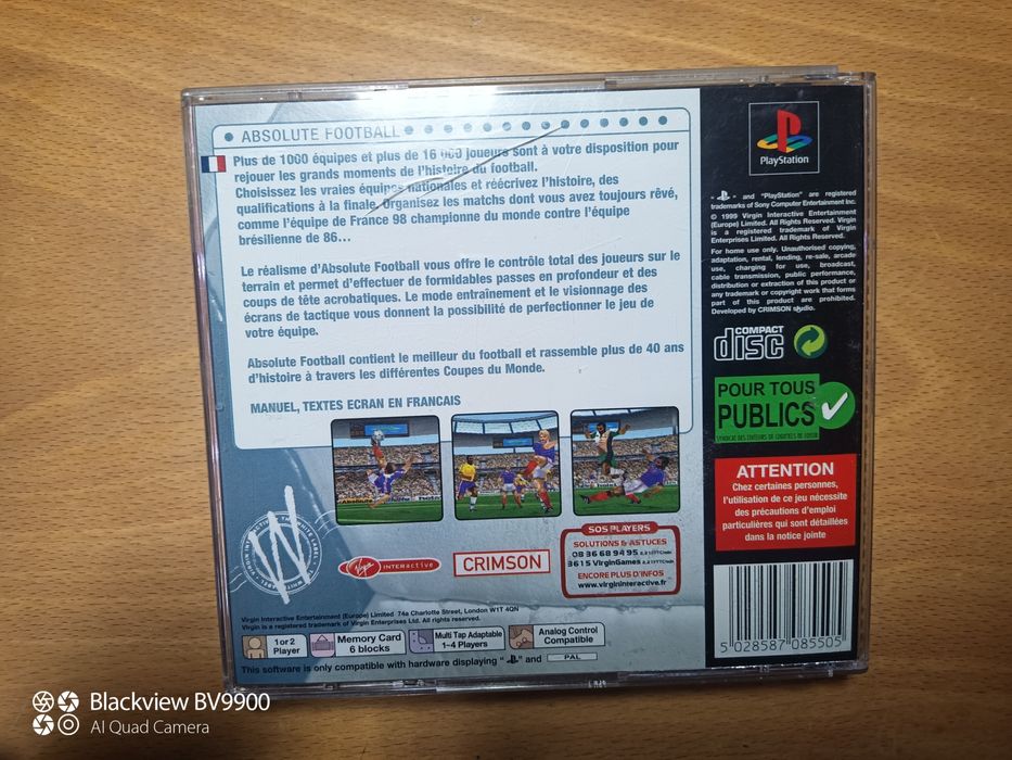 Absolute Football PS1