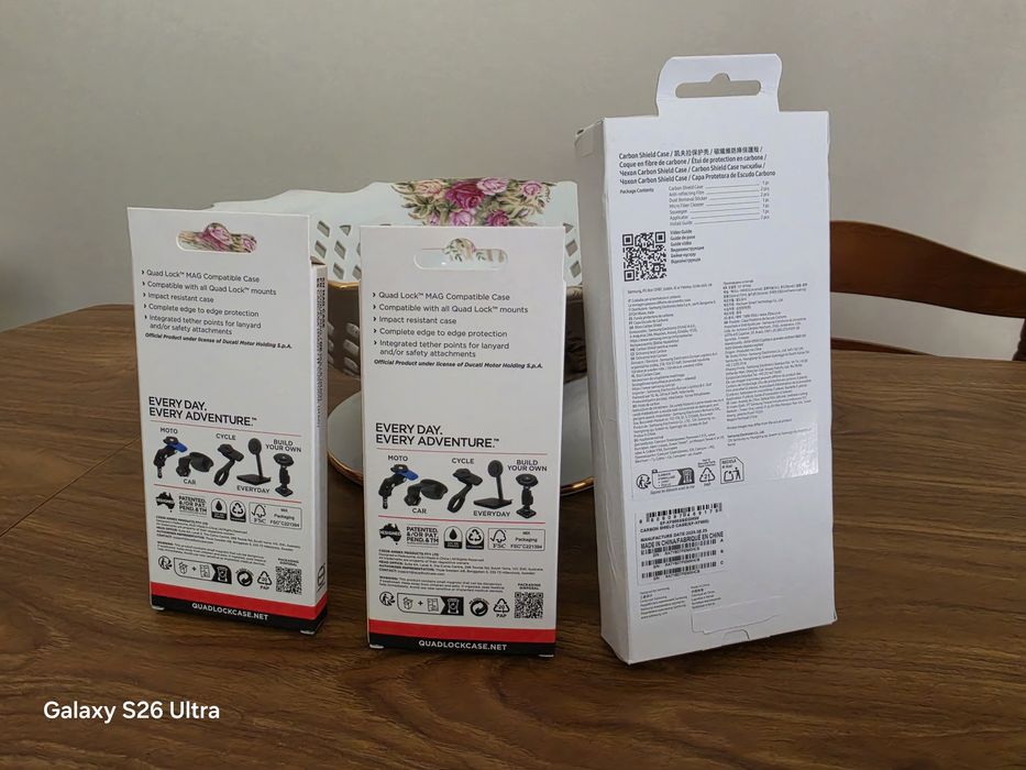 Samsung Fold 7 Carbono+QuadLock S26,S25