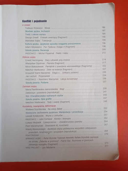 Między nami 8, język polski, podręcznik, Agnieszka Łuczak i inni