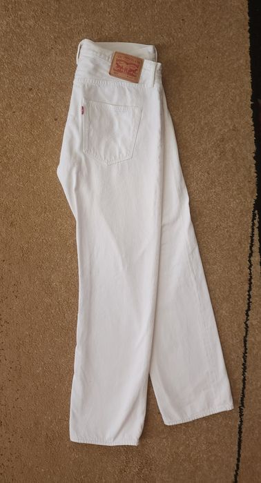 Білі джинси Levi's 501 W34/L30