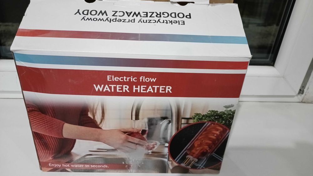 Elektryczny podgrzewacz wody prysznic