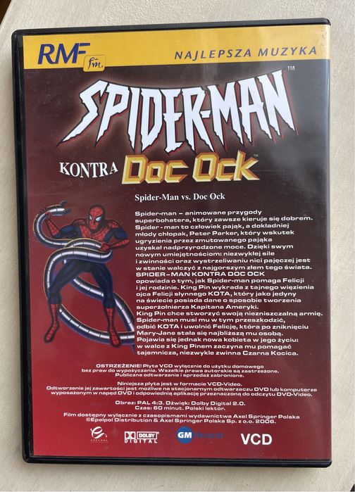 Spiderman kontra Doc Ock DVD