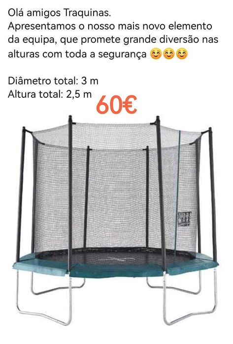 Aluguer insufláveis, trampolim, máquina de pipocas e de algodão doce