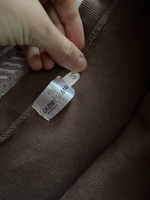Штани для вагітних джогери коричневі 46