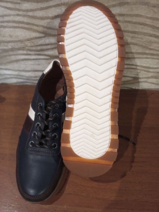 Кросівки, чол. демісезоні, син/біл/кор, підошва п/у