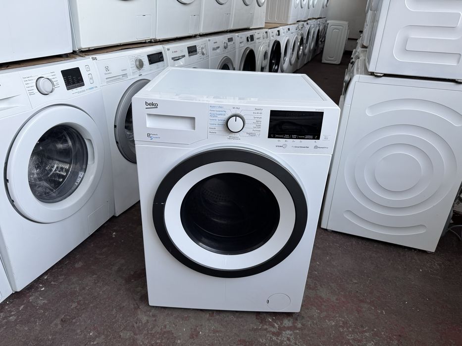 Wąska Pralko-suszarka BEKO Steam Cure 8kg./5kg. 1400obr. Gwarancja
