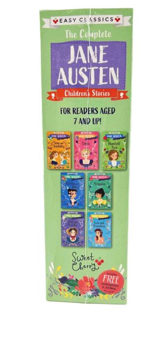 Jane Austen dla dzieci po angielsku– 8 książek + audiobooki 7–11 lat