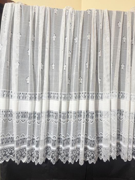 Тюль на кухню белая, гардины на метраж