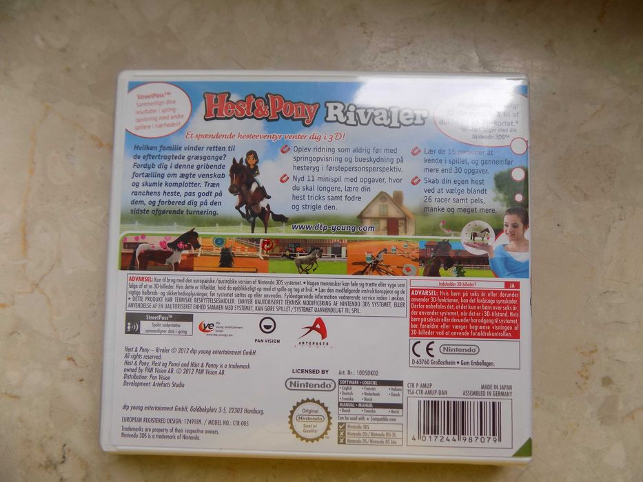 Hest & Pony: Rivaler -konie na Nintendo 3DS/3DS XL, New 3DS New 2DS XL
