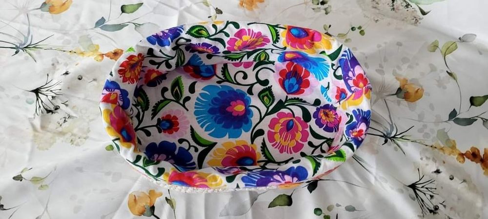 Handmade -koszyczek na sztućce/chleb
