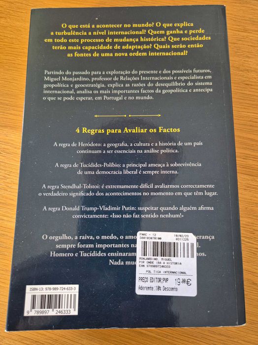 Por Onde Irá a História? - Miguel Monjardino