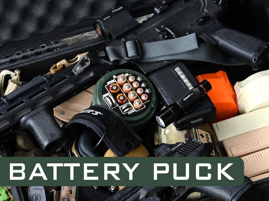 Organizador de Pilhas para Exterior "Battery Puck"