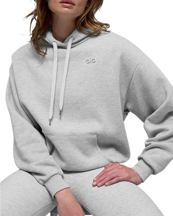 Худі Alo Yoga Accolade Hoodie Athletic Heather Grey