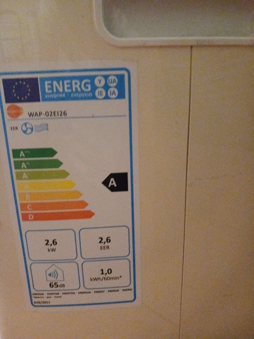 Ar Condicionado Portátil Equation 9000 BTU (2,6 kW) com Comando