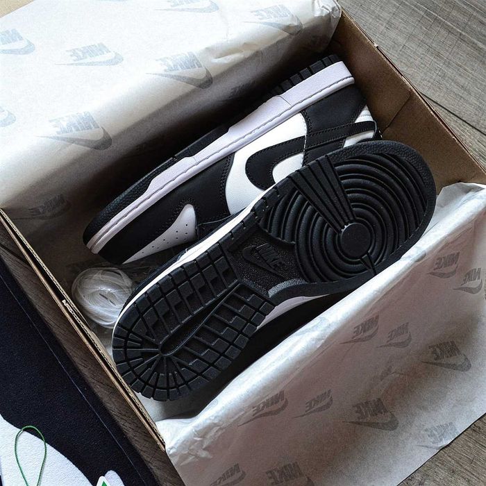 Мужские кроссовки Nike Dunk Low Retro 'White Black Panda' 40-45